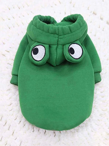 Frog Hoodie for Pets