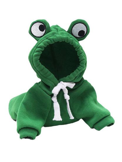 Frog Hoodie for Pets
