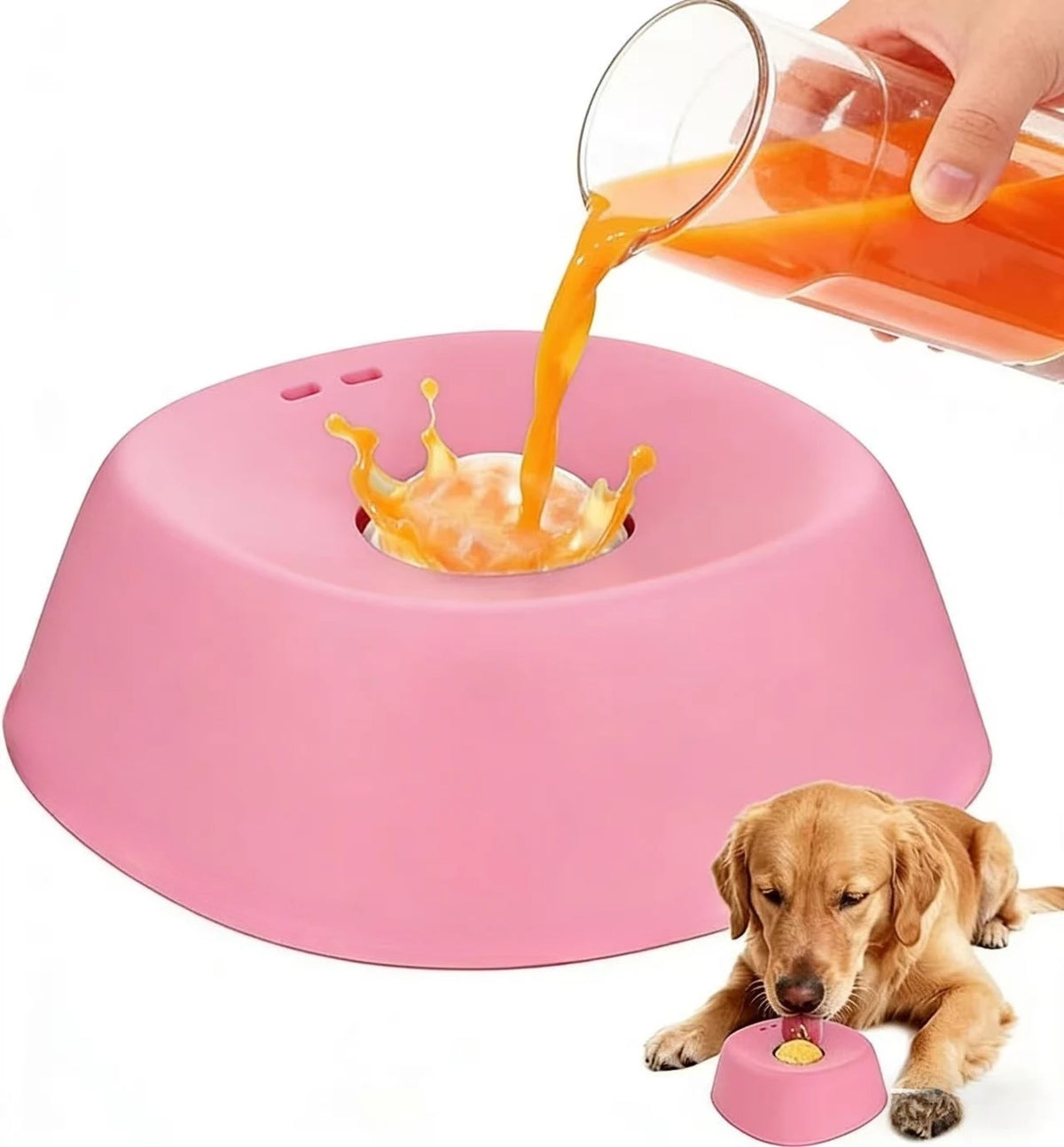 Anti-Choking Slow Feeder Bowl