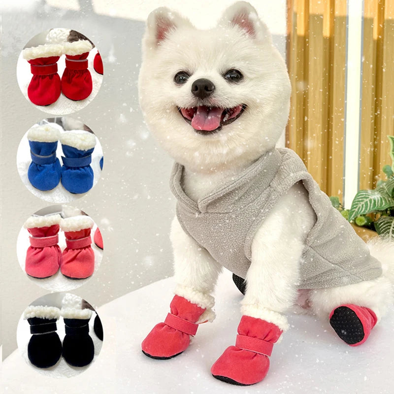 All-Weather Dog Boots (Set of 4)